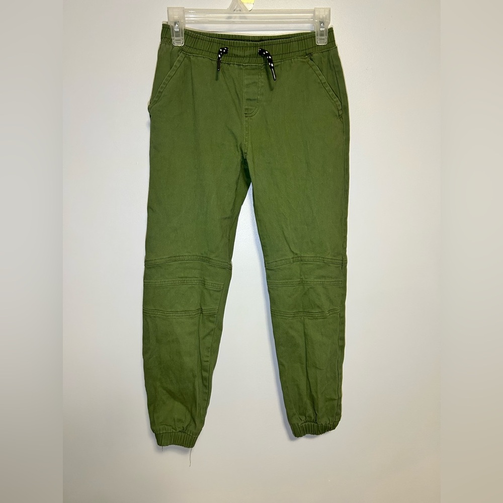 Boys EUC Army Green / Olive Green Joggers